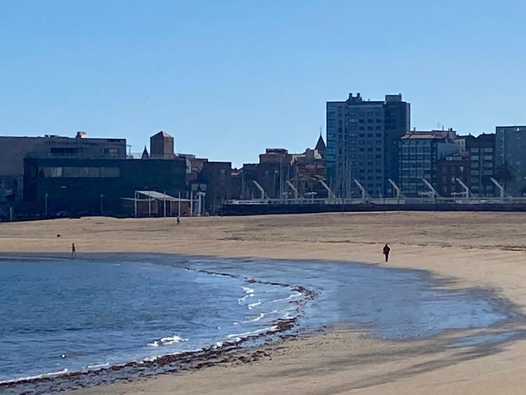 Poniente Beach Gijón Dış mekan fotoğraf